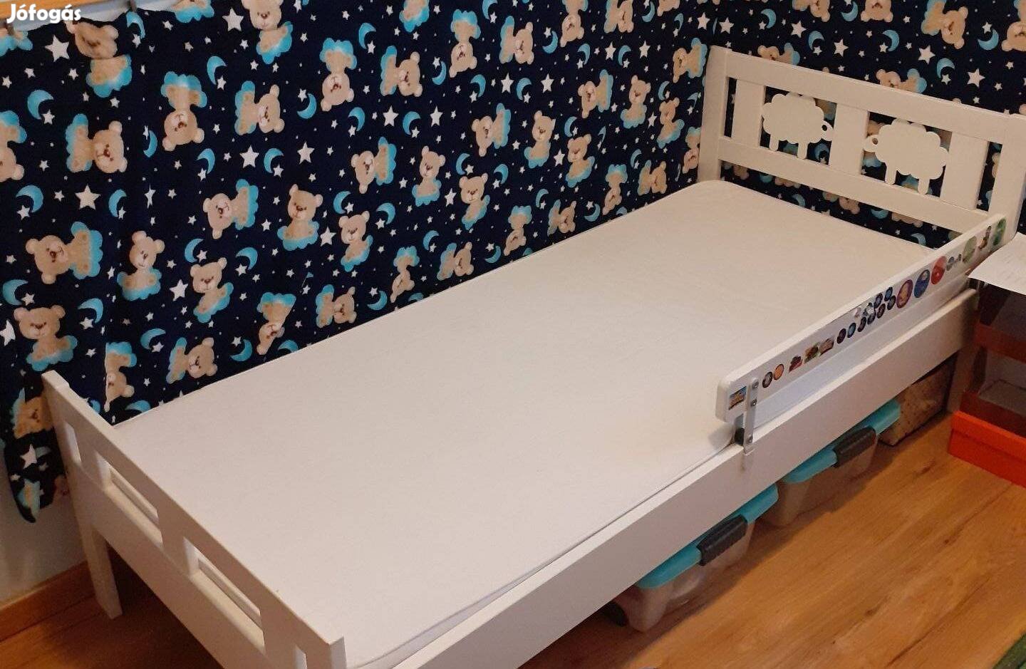 Eladó IKEA -Kritter 70×160 gyermekágy + matrac !