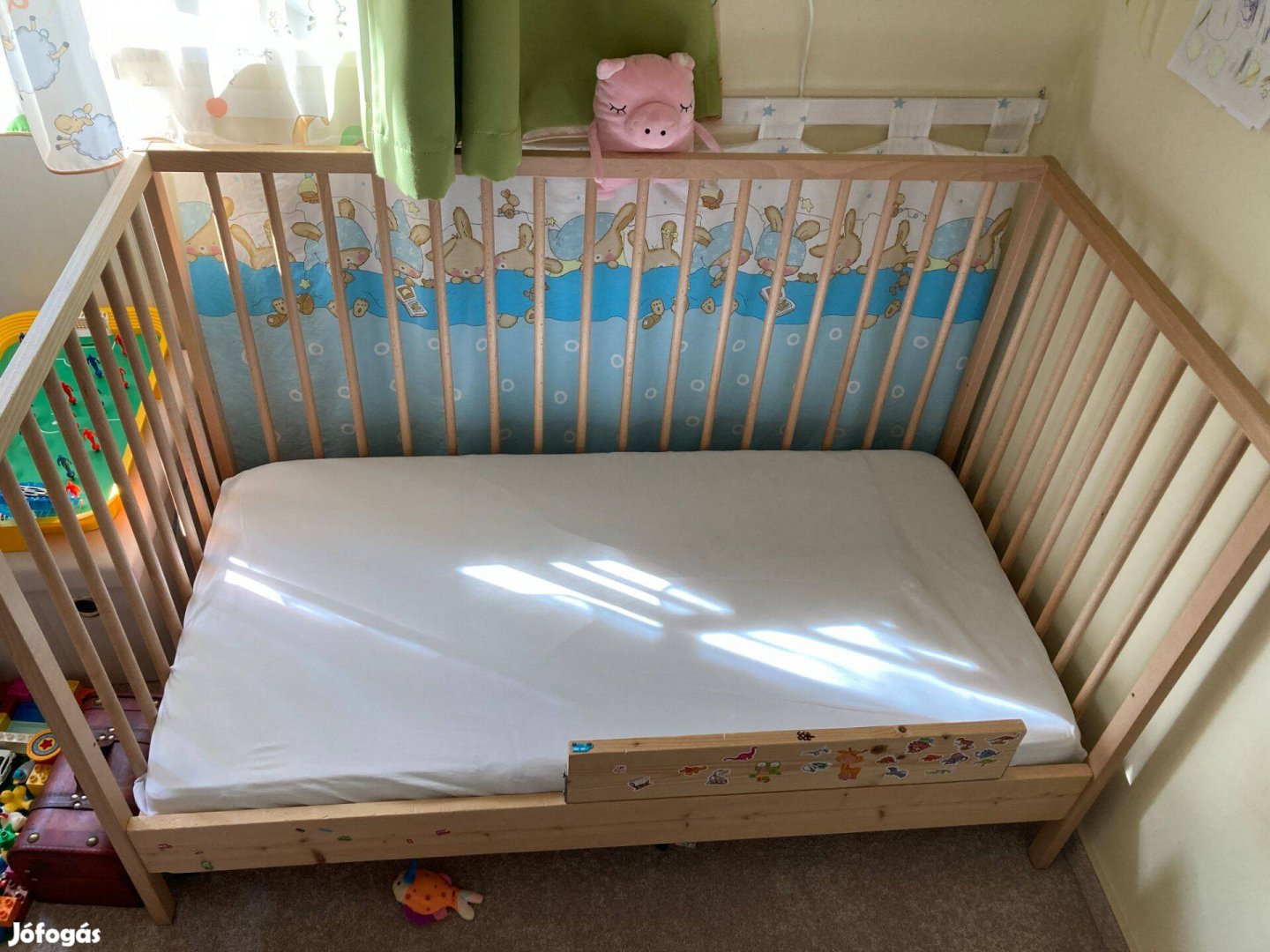 Eladó IKEA babaágy 60x120cm + matrac