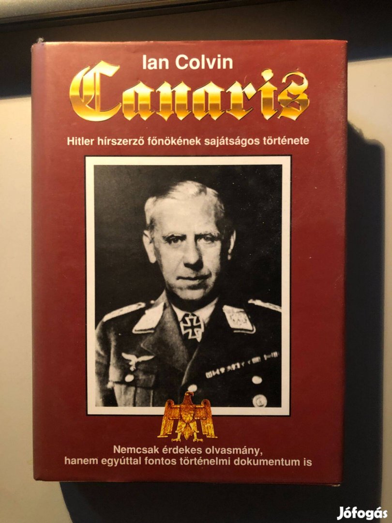 Eladó Ian Colvin Canaris című könyve
