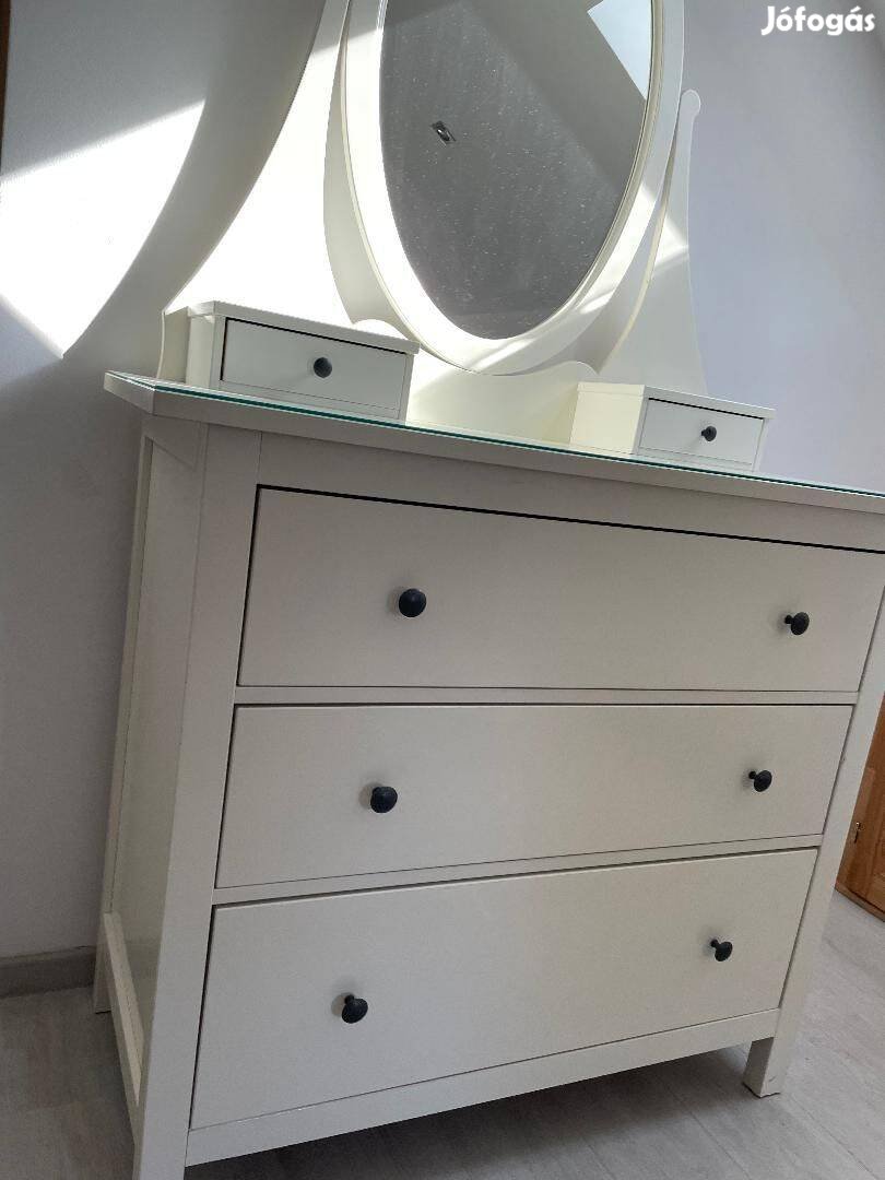 Eladó Ikea Hemnes komód tükörrel