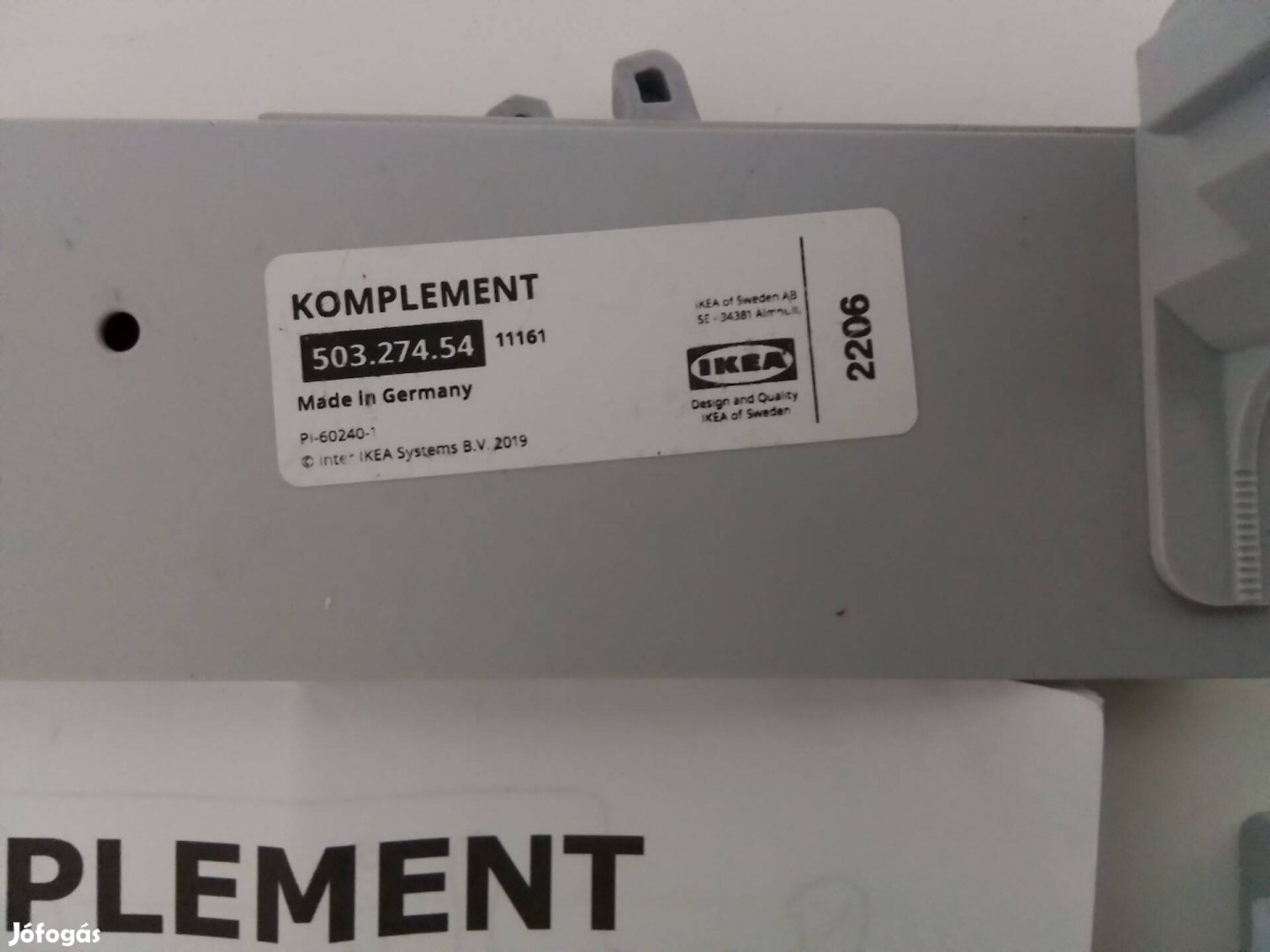 Eladó Ikea Komplement puhán záródó, becsapodásgátló Pax tolóajtókhoz
