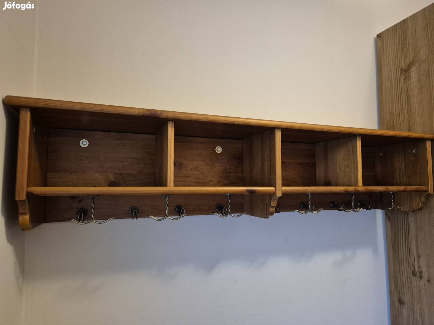Eladó Ikea Leksvik előszoba akasztó polccal
