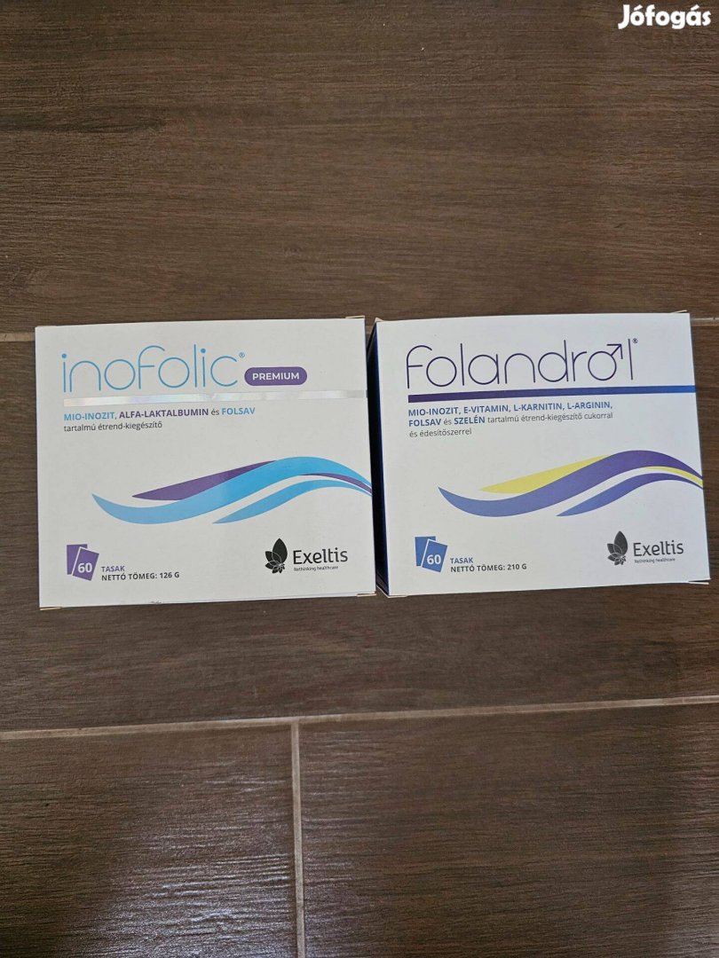 Eladó Inofolic és Folandrol vitamin együtt