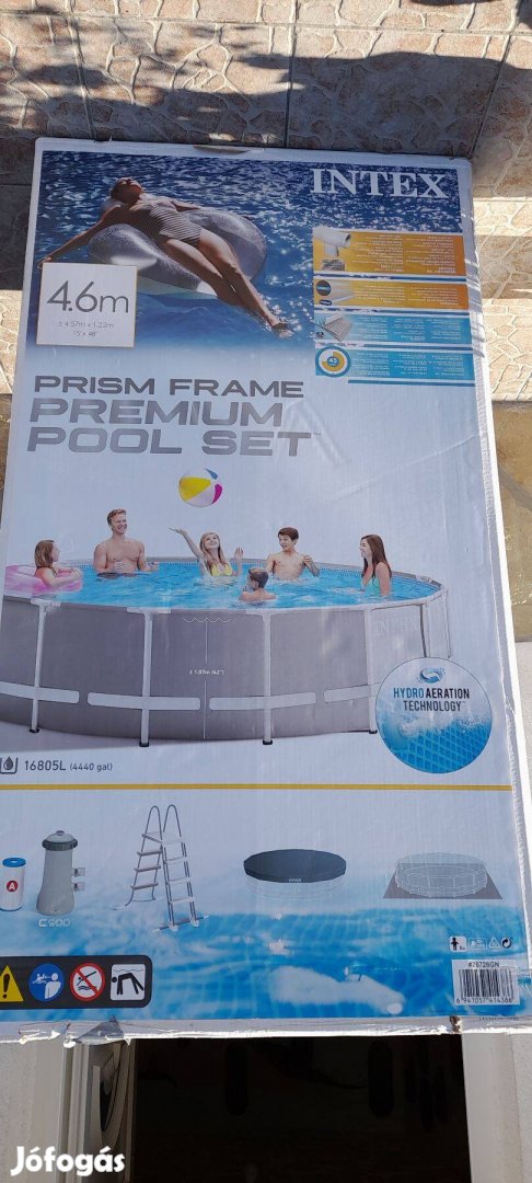 Eladó Intex Prism Frame premium medence 457 x 122 cm