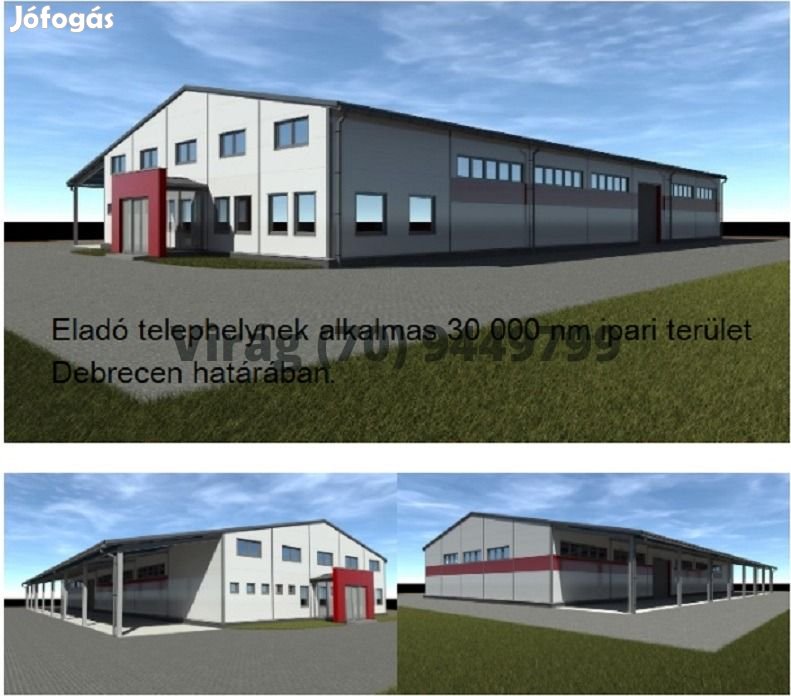 Eladó Ipari, Debrecen 300.000.000 Ft