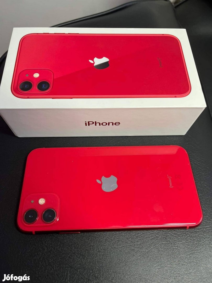 Eladó Iphone 11 64 GB Red