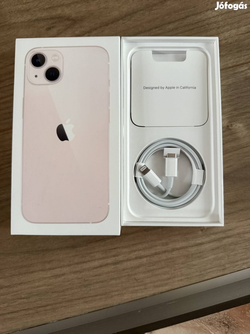 Eladó Iphone 13 256GB kártyafüggetlen, pink színű