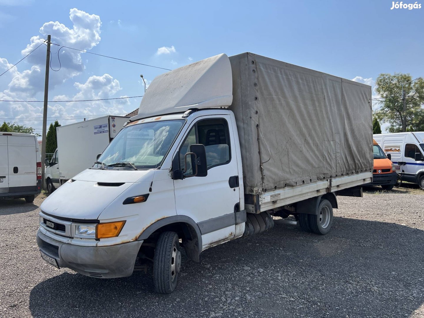 Eladó Iveco Daily 2.8 Jtd platós Ponyvás 