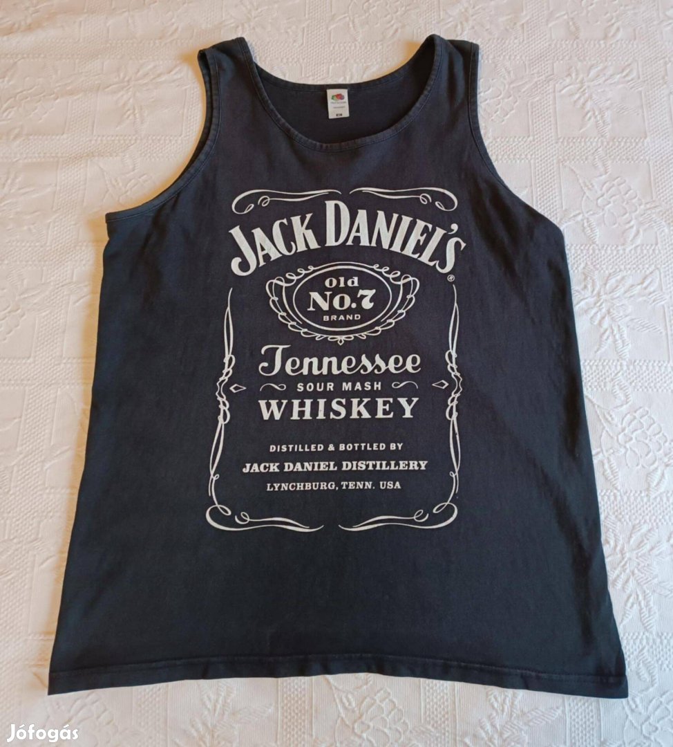 Eladó Jack Daniels Whiskey Vntg Fekete Atléta Trikó (XL méret)