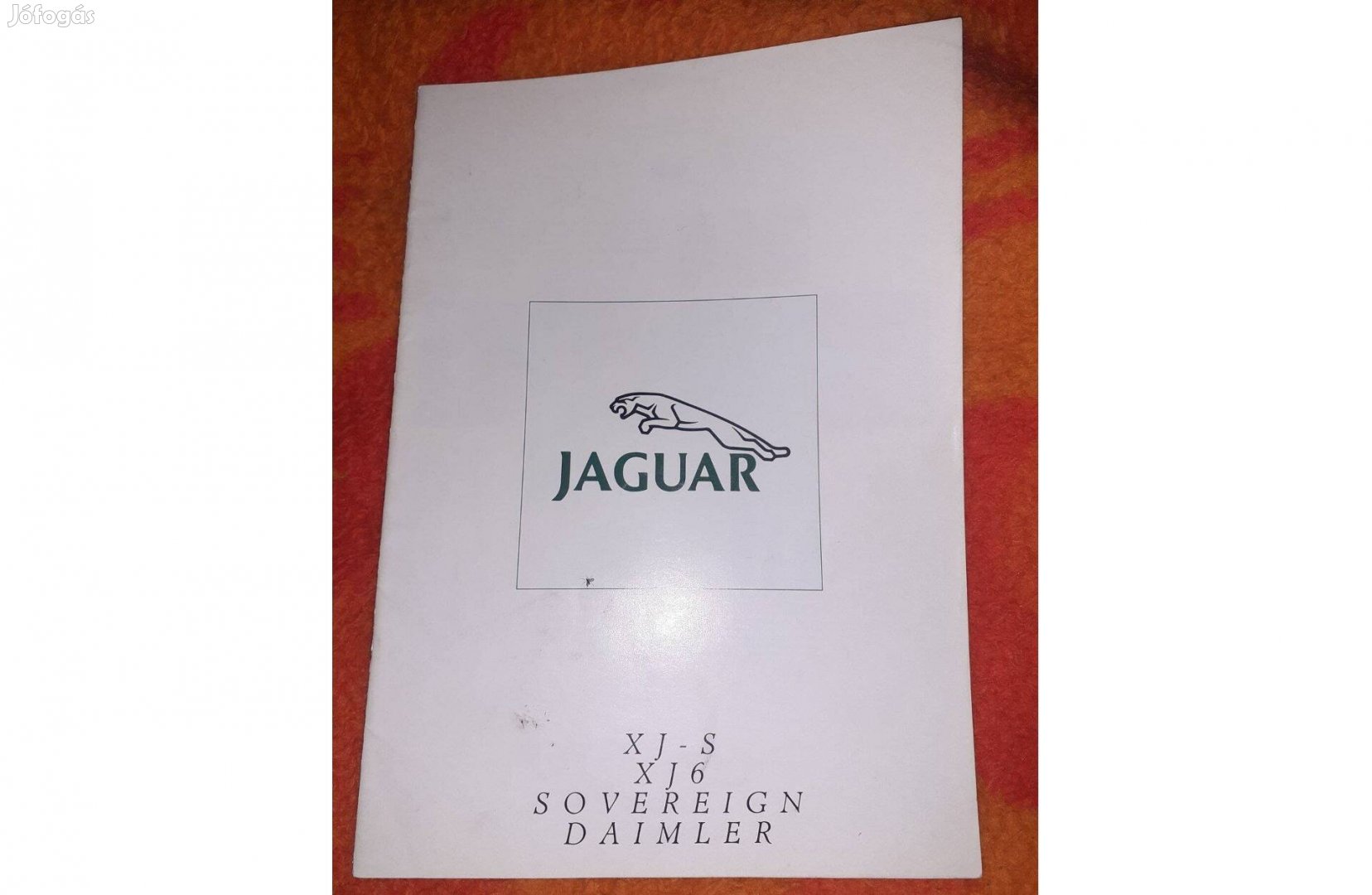 Eladó Jaguar Daimler Xj-S Xj6 Sovereign Angol összefoglaló prospektus