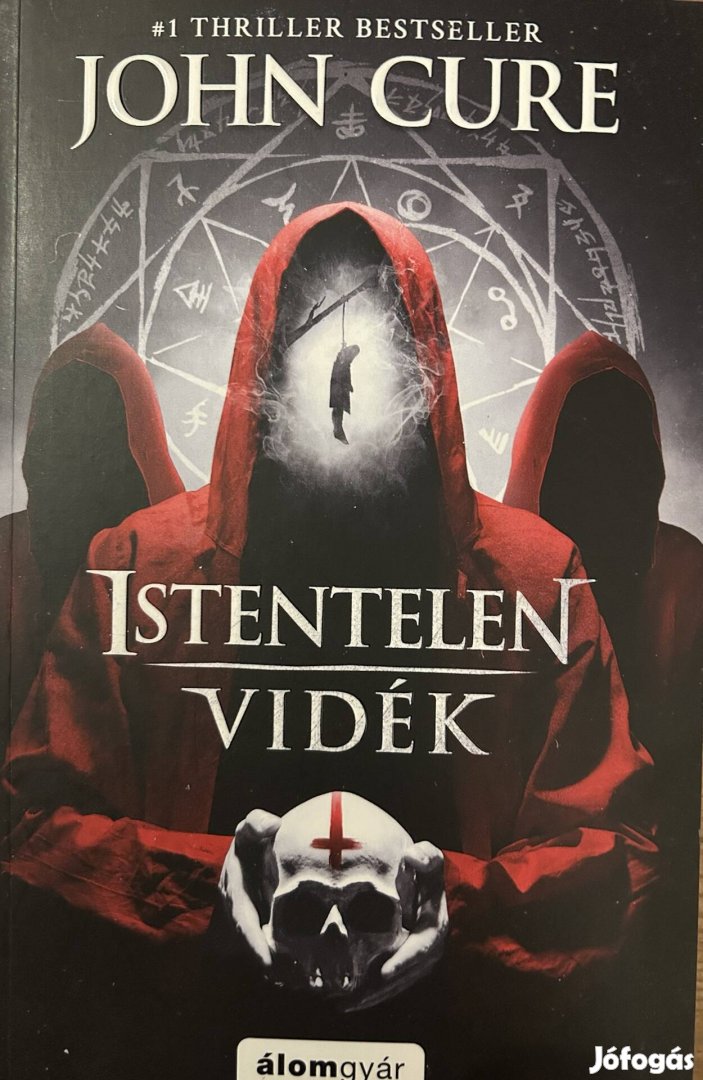 Eladó John Cure Istentelen vidék című könyv