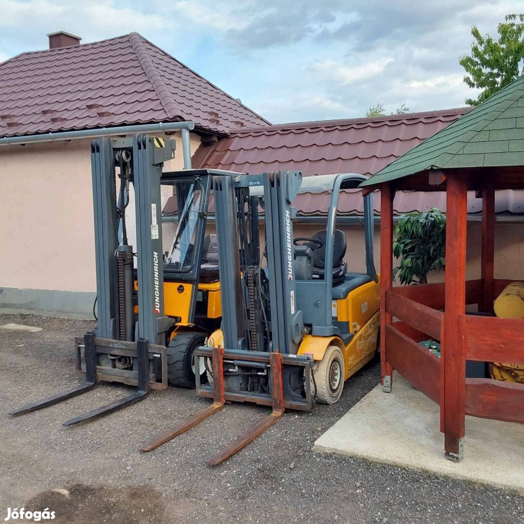 Eladó Jungheinrich elektromos targonca!
