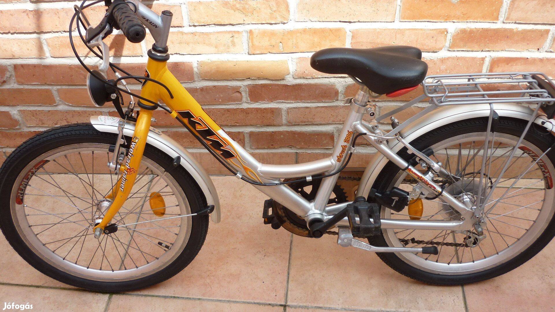 Eladó KTM Wild Cat 20-as gyerek kerékpár /alumínium váz/