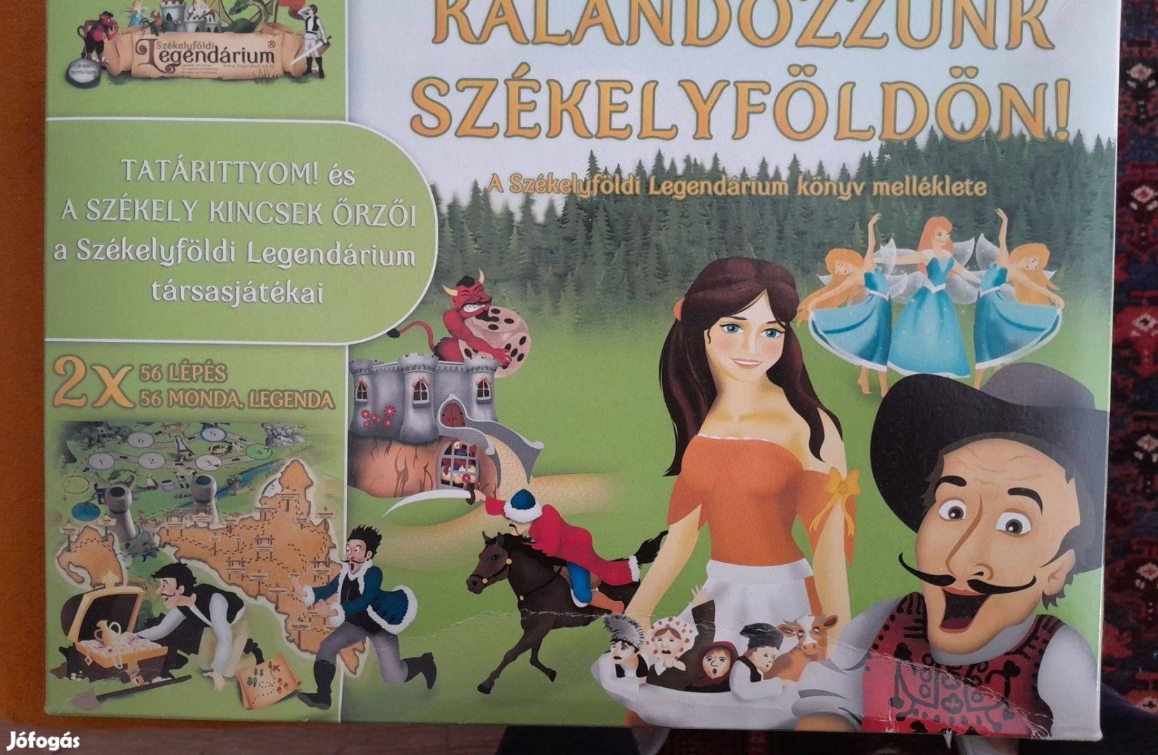 Eladó Kalandozzunk Székelyföldön társasjáték