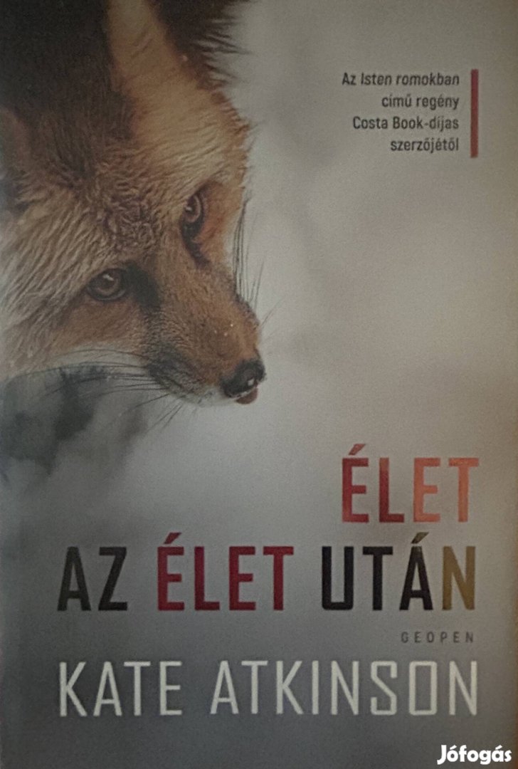 Eladó Kate Atkinson: Élet az élet után című könyv...