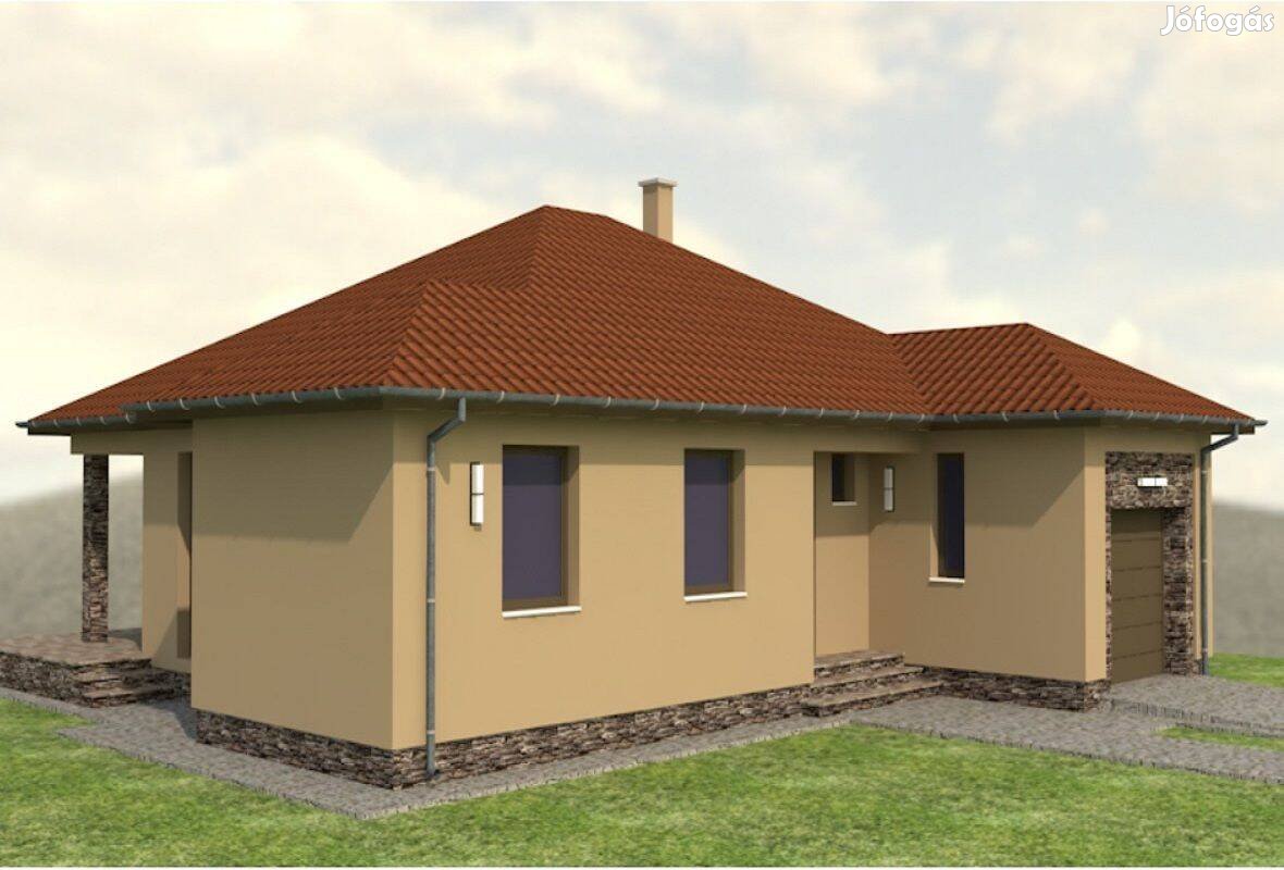 Eladó Kecskemét Alsószéktón, 104 nm-es új építésű családi ház!