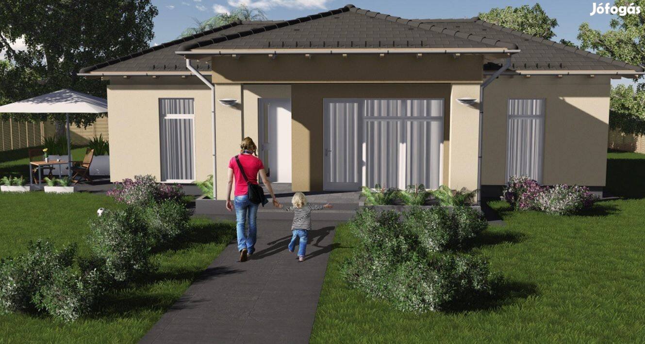 Eladó Kecskemét Alsószéktón, 73 nm-es új építésű családi ház!