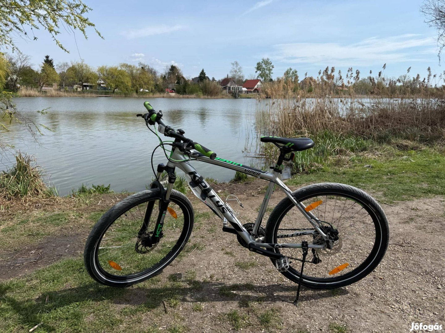 Eladó Kellys Viper 50 Silver-Greenneon (27.5") Mountain Bike