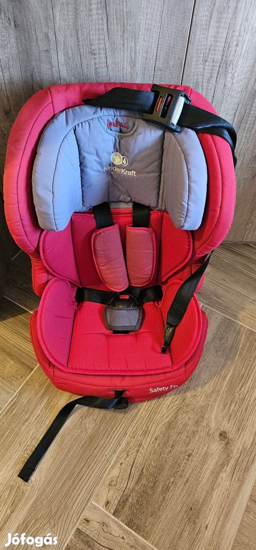 Eladó Kindecraft autós gyerekülés - 9-18 kg, piros, isofix, toptether