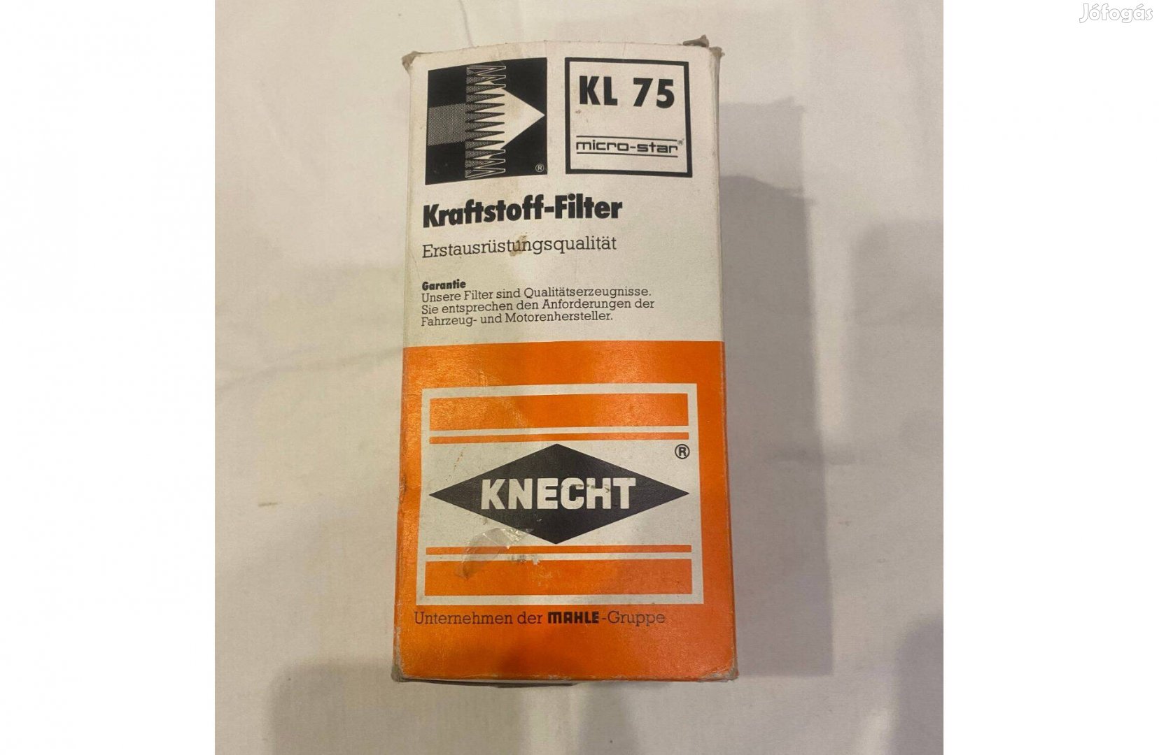 Eladó Knech KL75 üzemanyagszűrő, vezetékszűrő