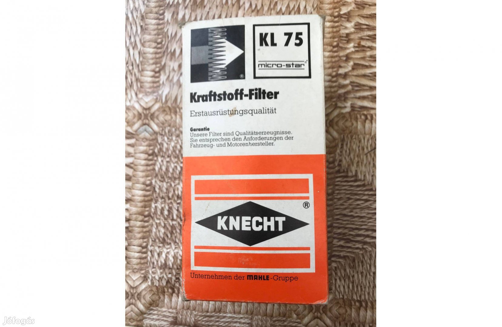 Eladó Knech KL75 üzemanyagszűrő, vezetékszűrő