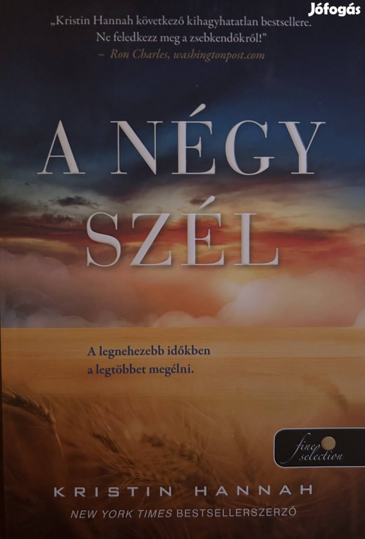 Eladó Kristin Hannah: A négy szél című könyv...