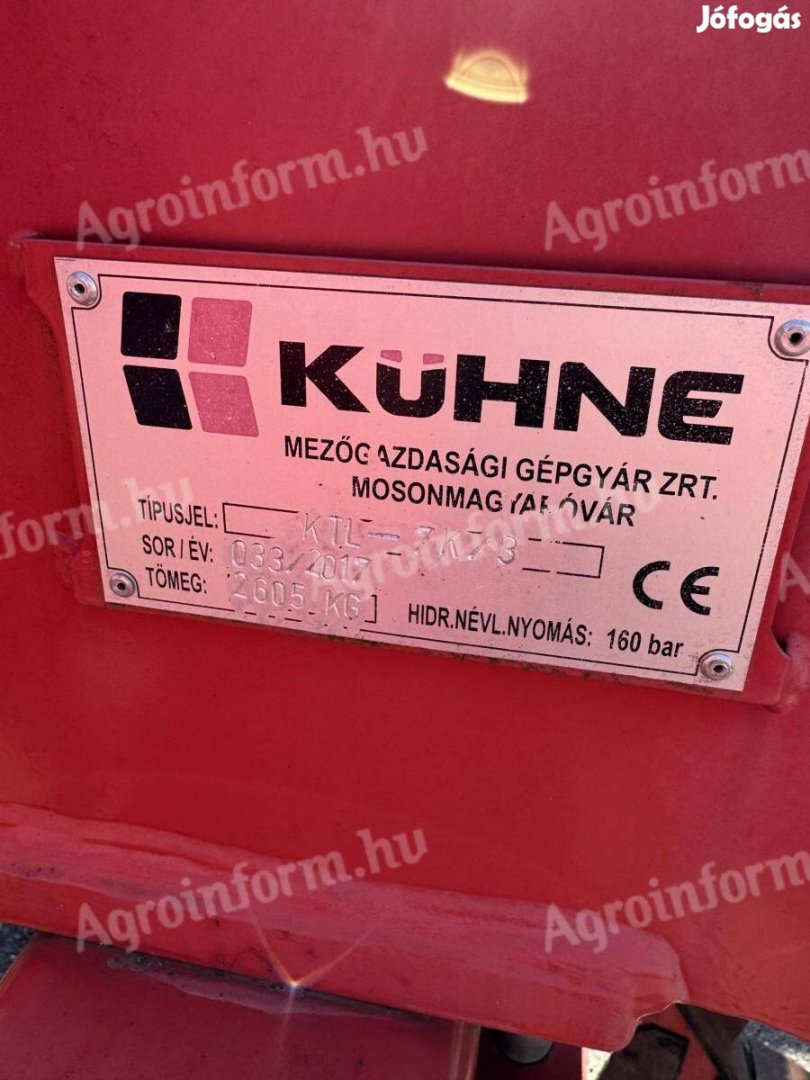Eladó Kühne Ktl 73 talajlazító