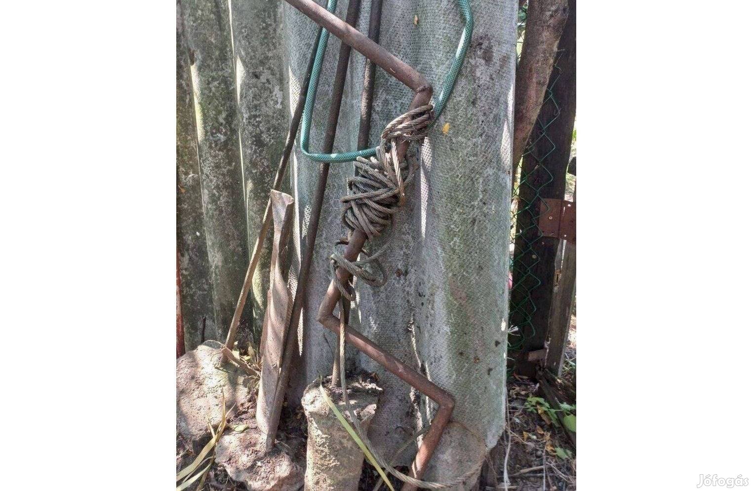 Eladó Kútra szerelhető tekerő drótkötéllel