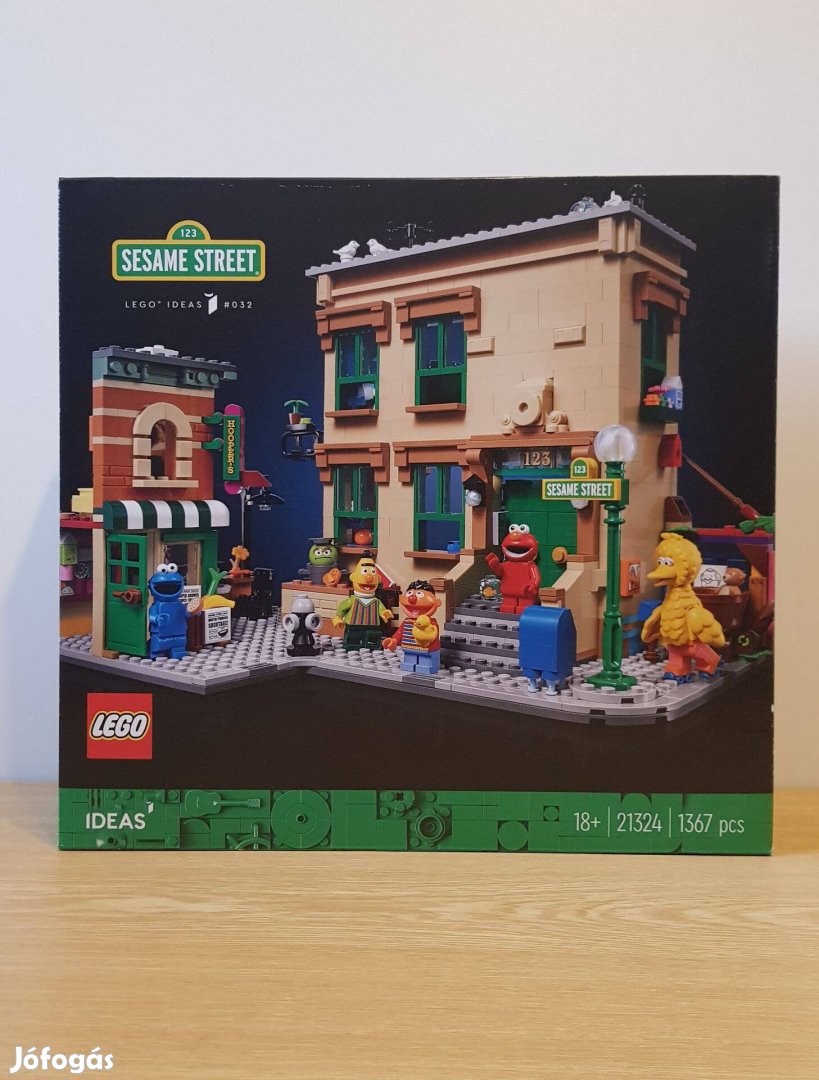 Eladó LEGO 21324 123 Sesame Street új, bontatlan