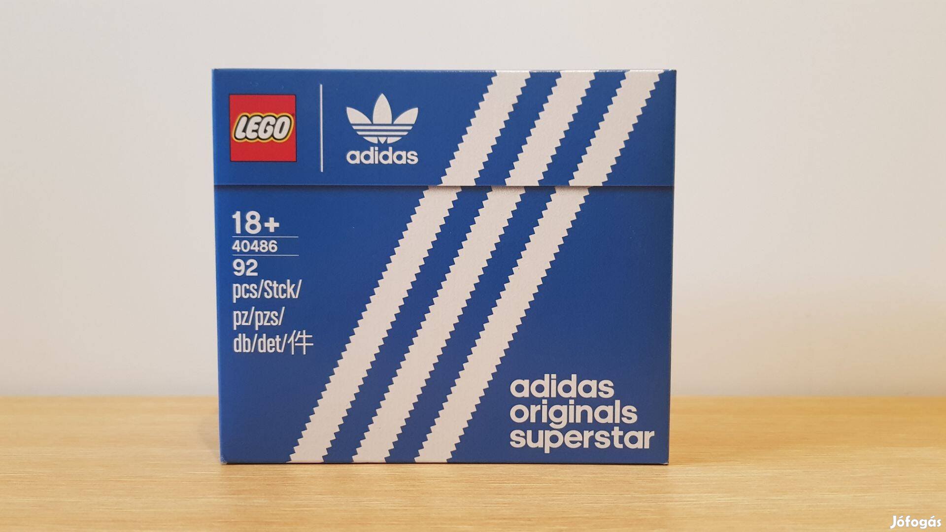 Eladó LEGO 40486 Mini Adidas Originals Superstar új, bontatlan