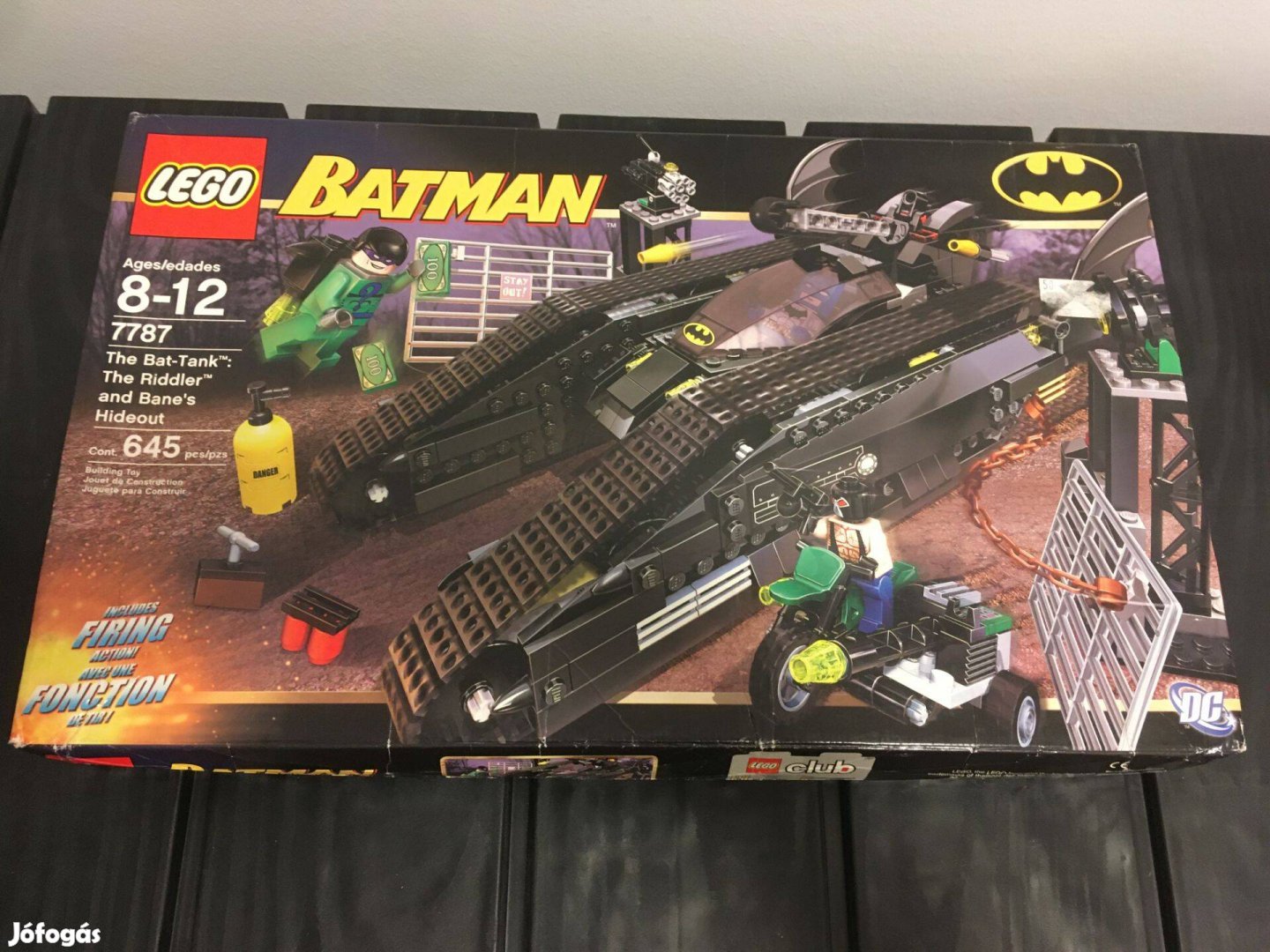 Eladó LEGO 7787 -The Bat-Tank: The Riddler and Bane's Hideout