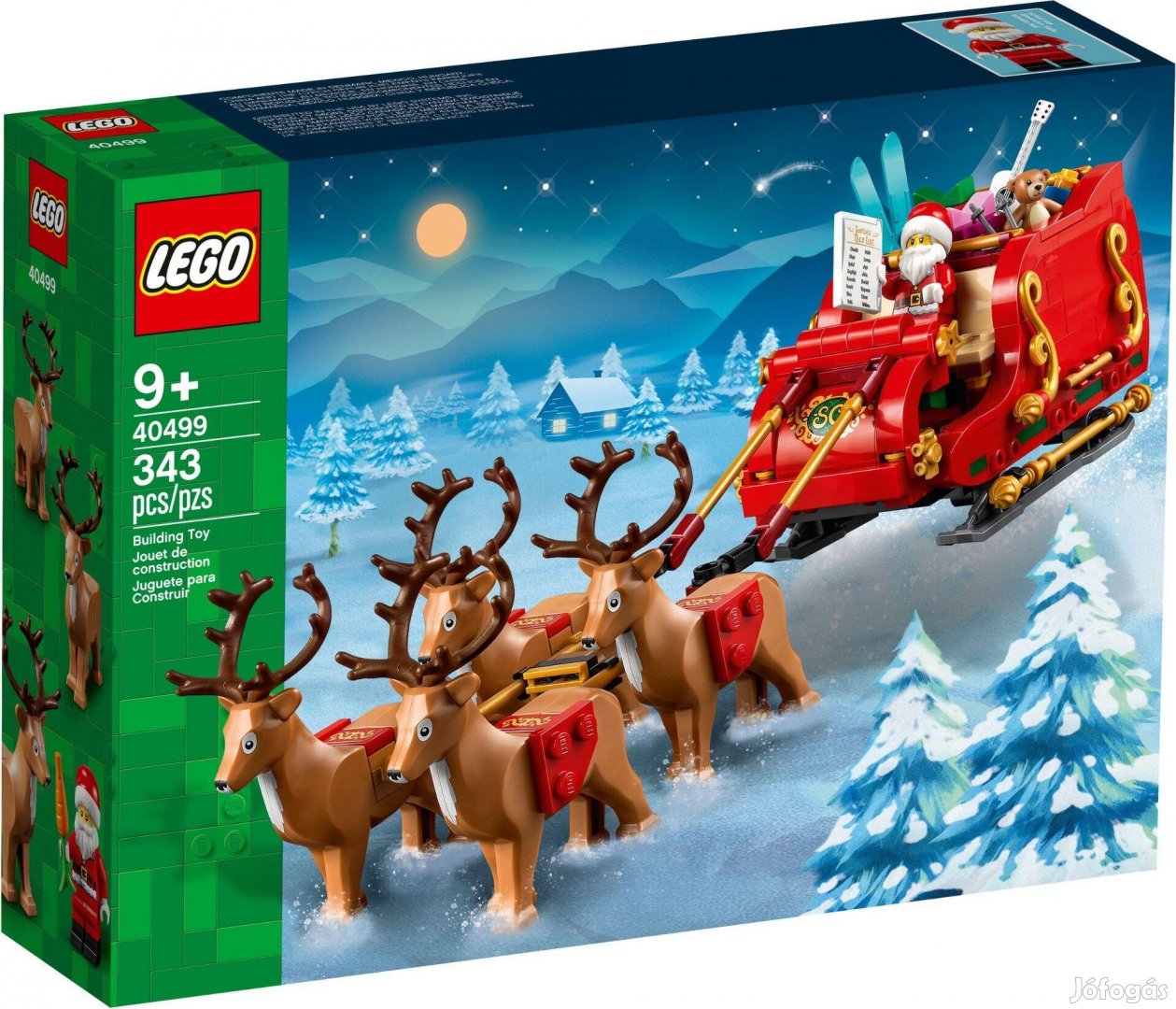 Eladó LEGO A Mikulás szánja (40499)