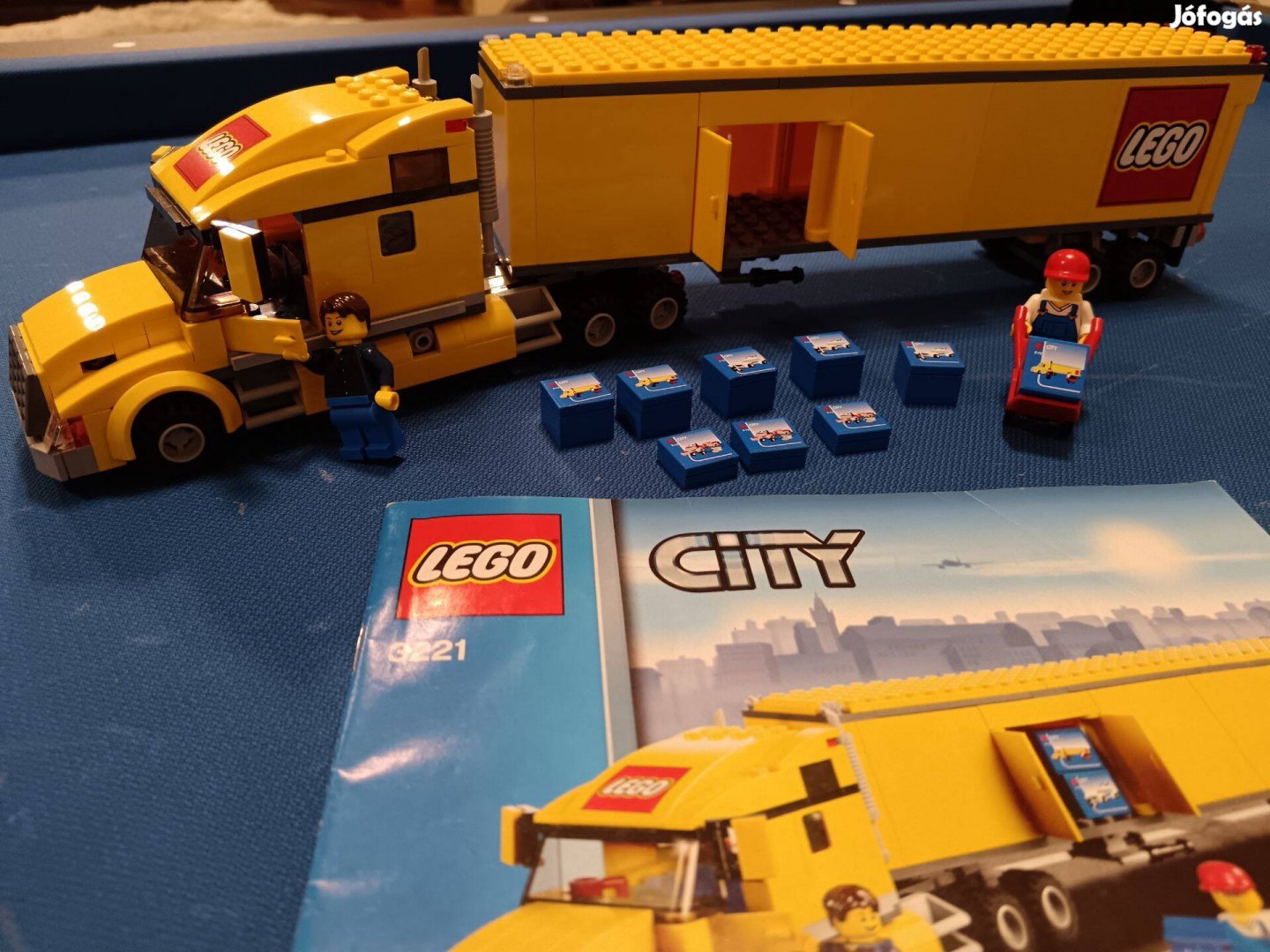 Eladó LEGO City 3221 ritka kamion + leírás megkimélt!