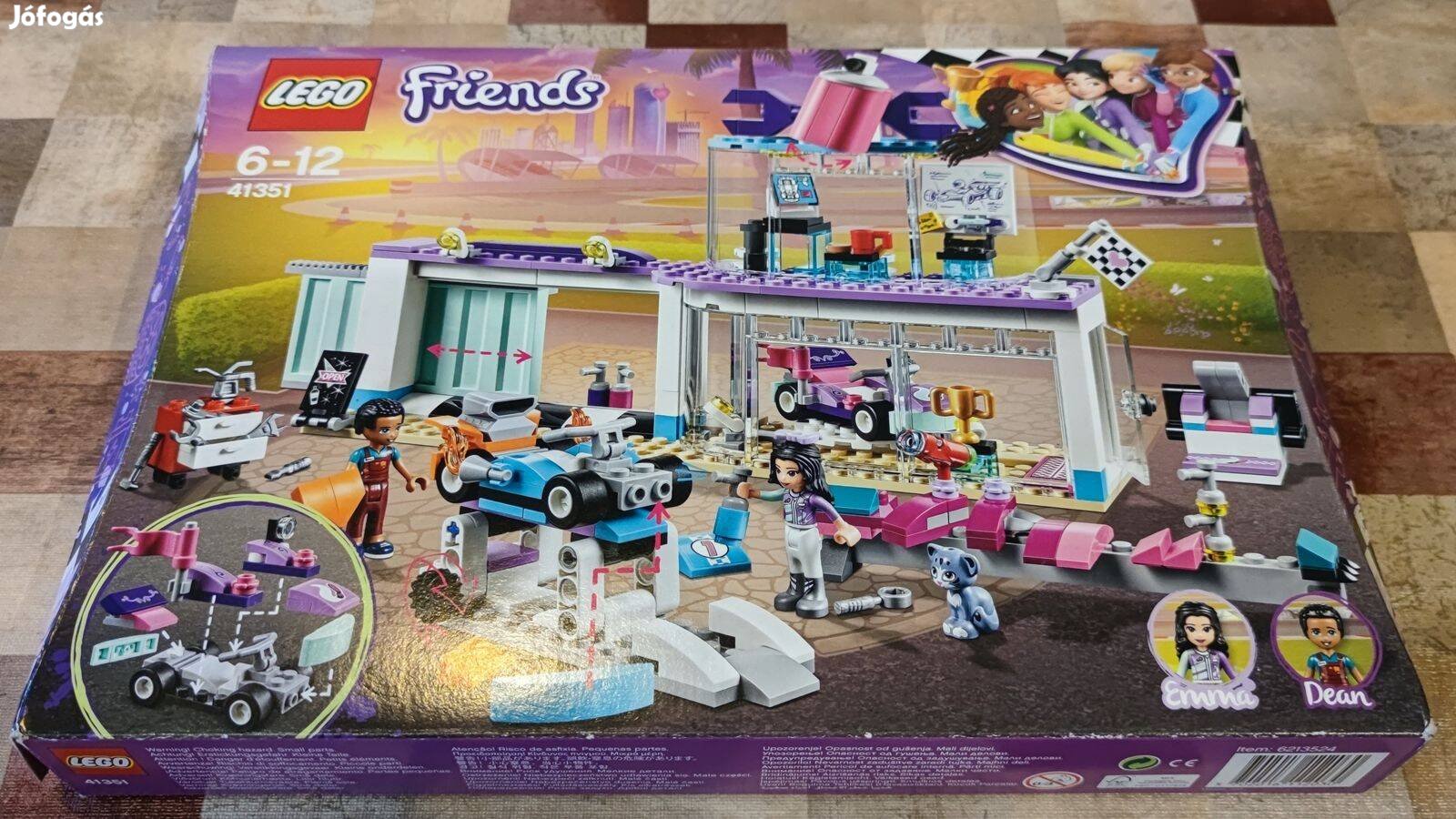 Eladó LEGO Friends 41351 - Kreatív tuningüzlet, nagyrészt bontatlan