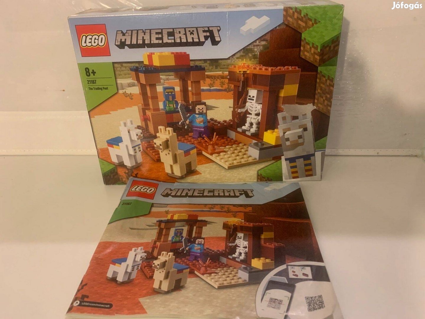 Eladó LEGO Minecraft - A kereskedelmi állomás (21167)