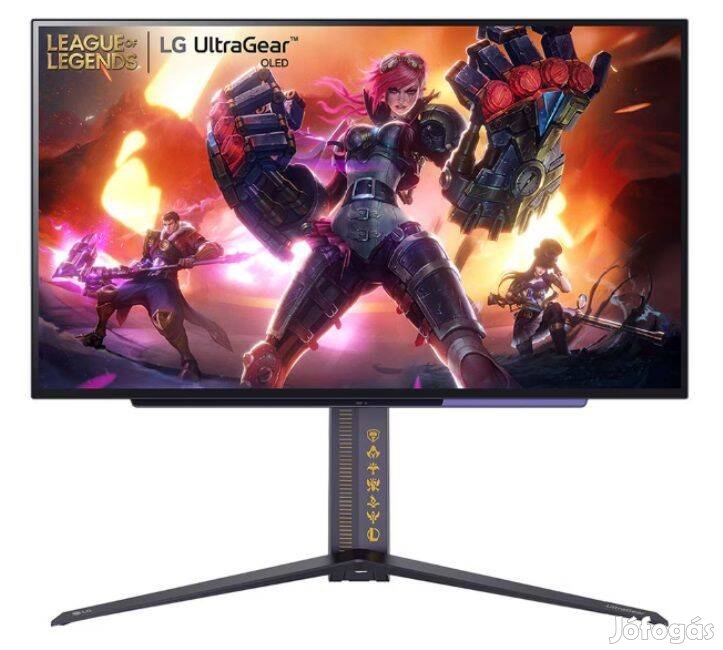 Eladó LG 27GR95QL Ultragear 27" OLED Qhd 240Hz monitor