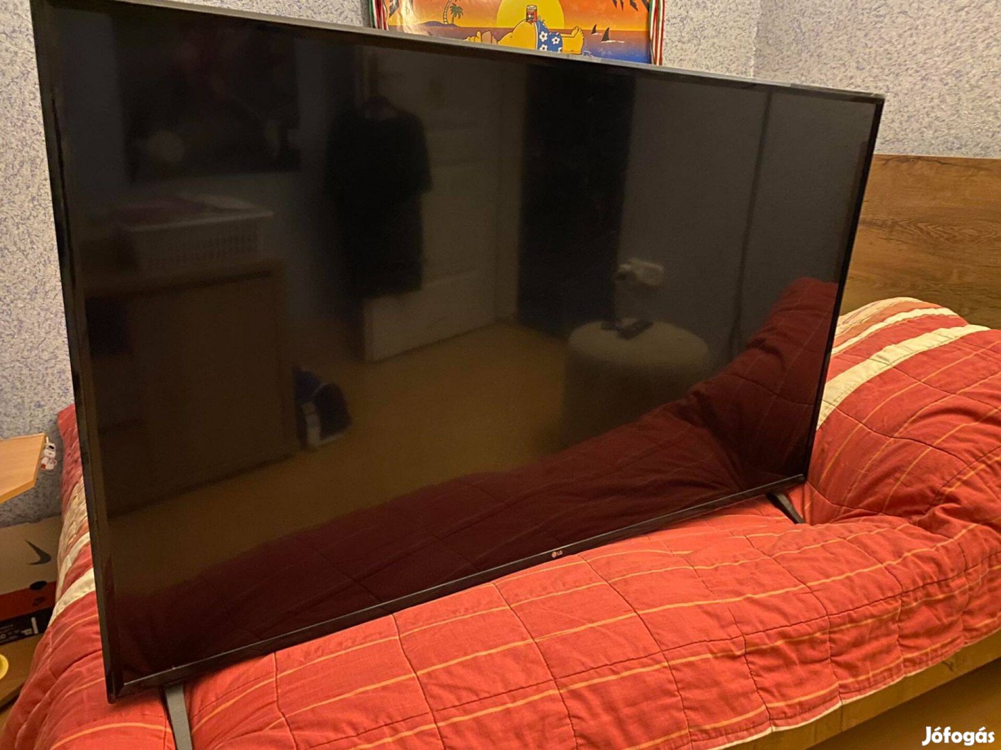 Eladó LG 43Uj6307 4k smart TV sérült