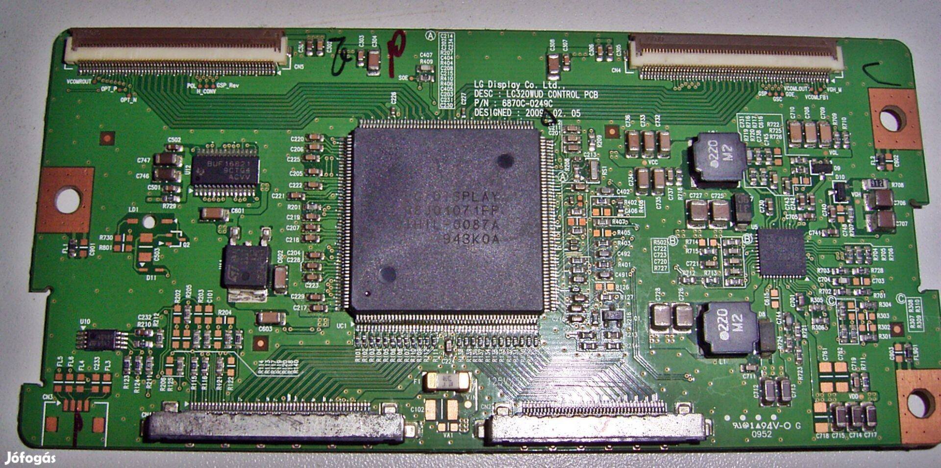 Eladó LG 6870C-0249C Tcon panel