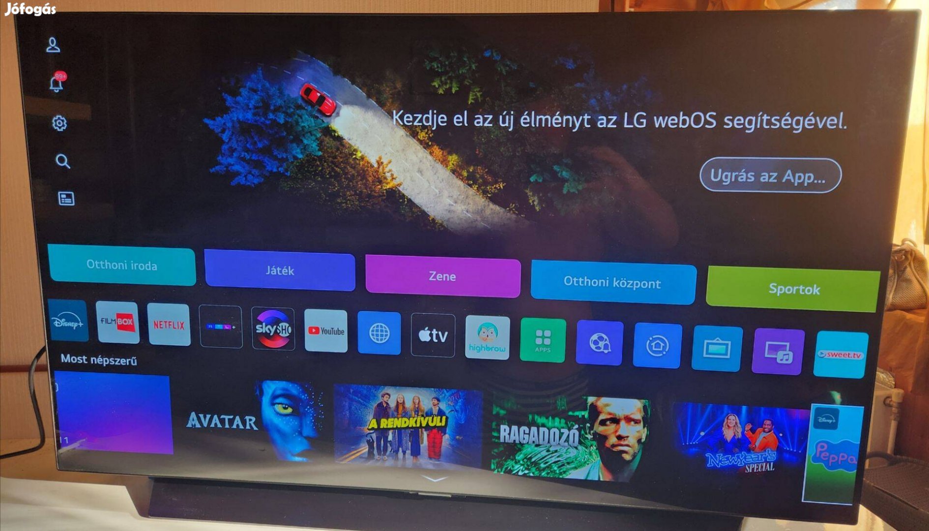 Eladó LG OLED48C21LA TV