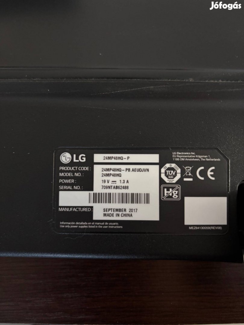 Eladó LG moitor