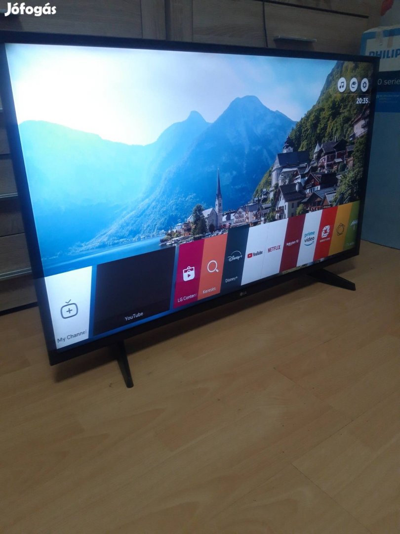 Eladó LG smart okos Led 4k tv 109 cm