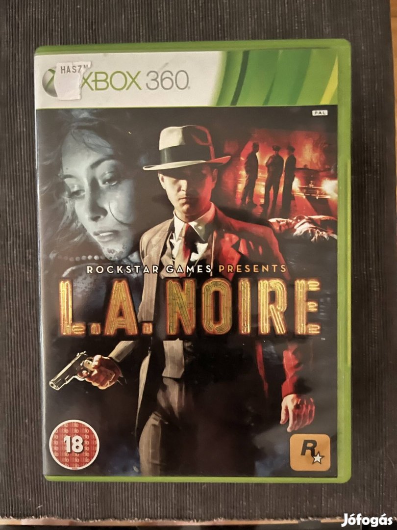 Eladó L.A. Noire Xbox 360 játék