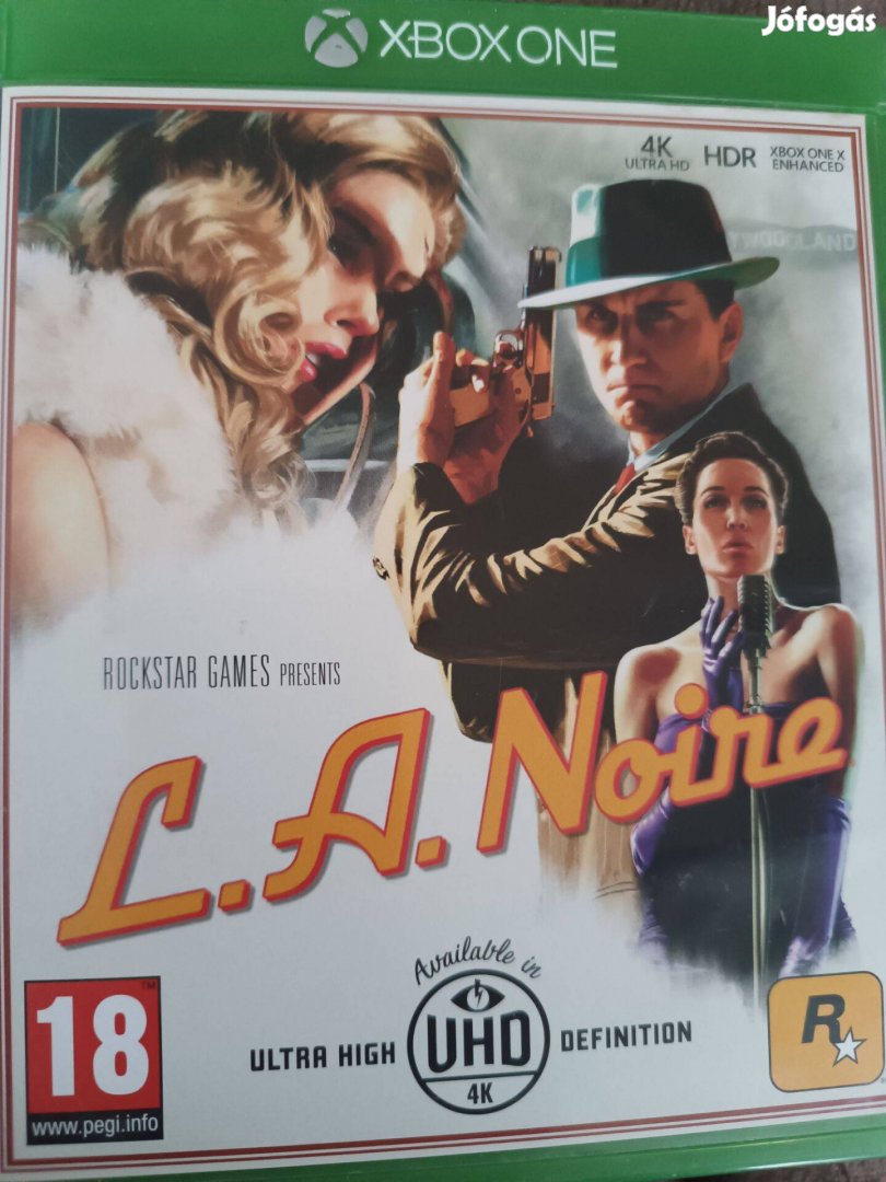 Eladó L.A. noire xbox onehoz