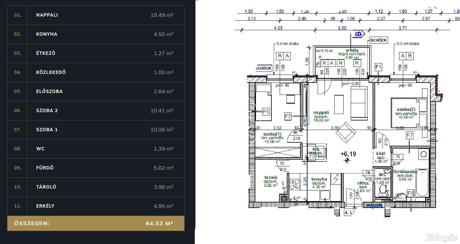 Eladó Lakás, Szeged 87.000.000 Ft
