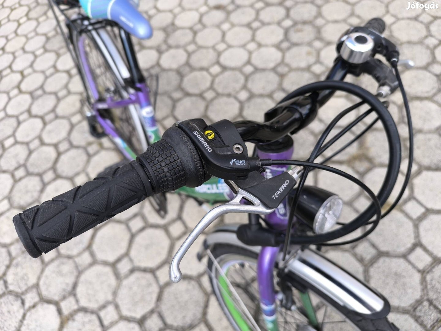 Eladó Lány Hercules 2.4/21-es lila bicikli