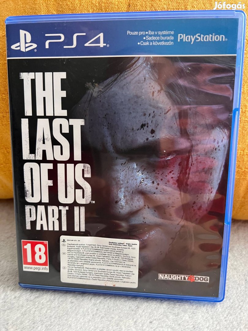 Eladó Last of us Part 2,Ps4 játék