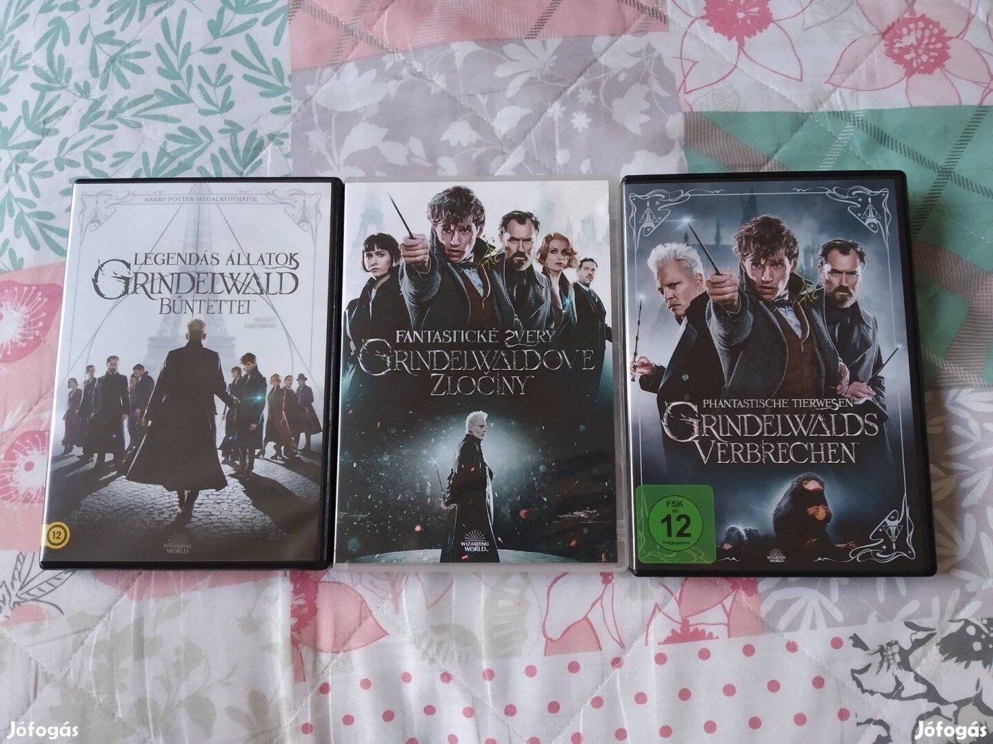 Eladó Legendás állatok Grindelwald bűntettei DVD-k