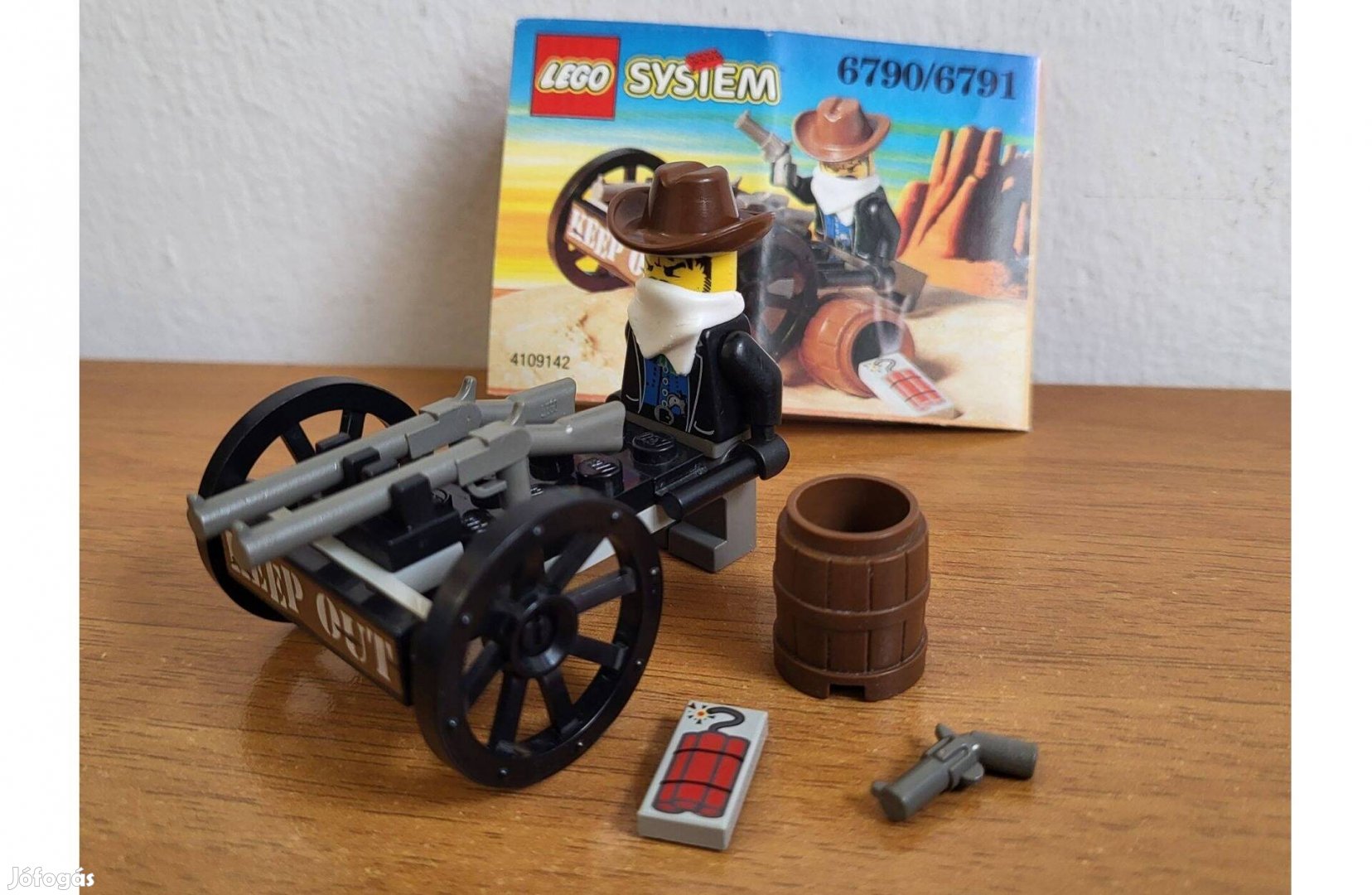 Eladó Lego 6790 Bandit's Wheelgun leírással