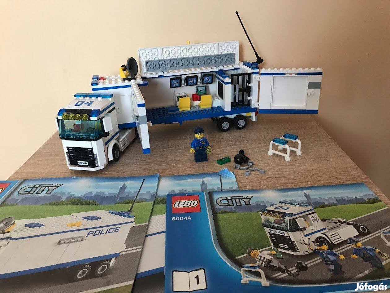Eladó Lego City 60044 Mobil rendőri egység