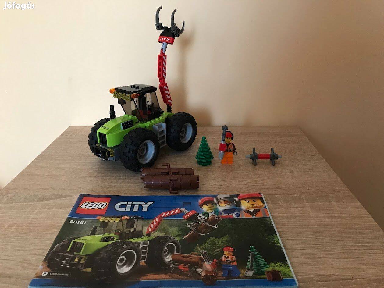 Eladó Lego City 60181 Erdei Traktor
